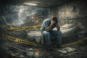 “Cronaca di un crollo annunciato: malattia, lavoro e la tempesta perfetta”